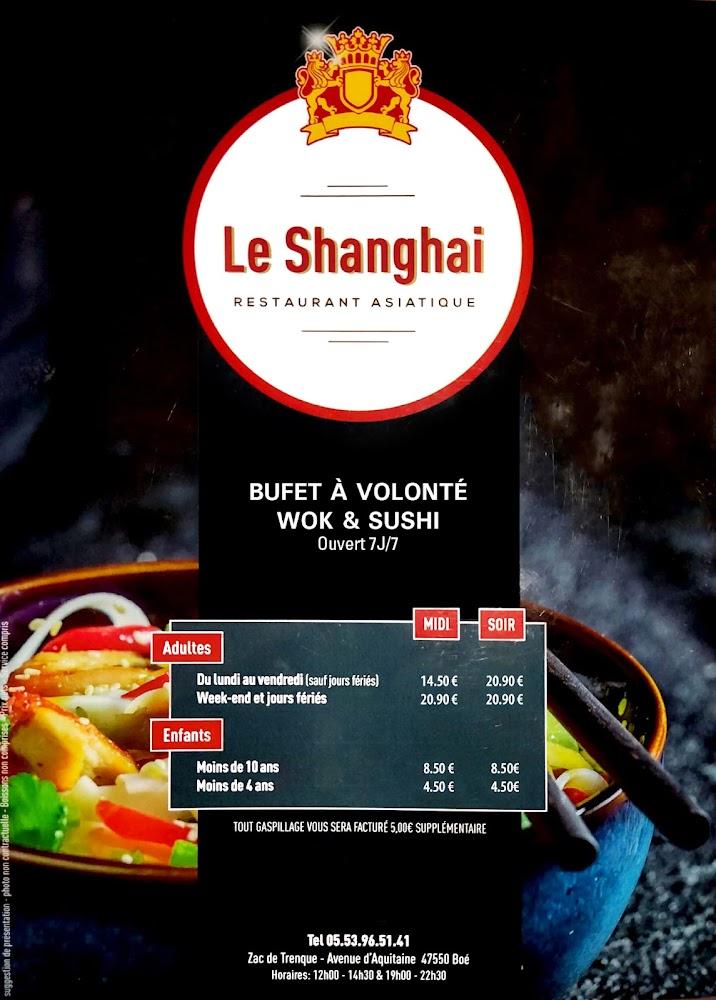 Le Shanghai - Menu Image 1